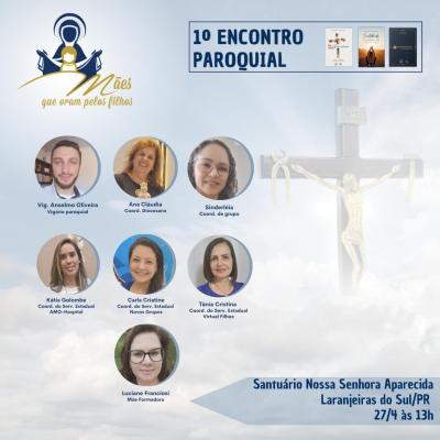 1º Encontro Paroquial do Movimento Mães que Oram pelos Filhos acontece neste sábado (26) em Laranjeiras do Sul